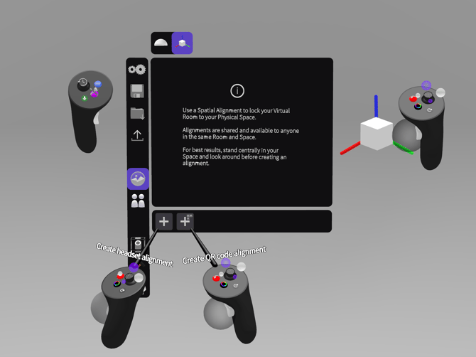 Spatial Alignment - Panel - Info text
