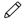 unfilled pencil icon
